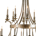 Люстра большая двухъярусная на 30 ламп Grand Chandelier варинант исполнения - 1 | Loft Concept в Челябинске