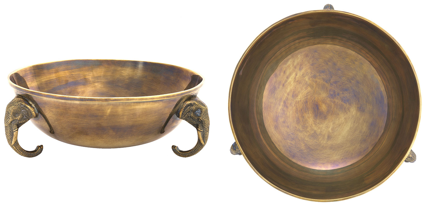 Чаша Eichholtz Bowl Maharaja brass Чаша Eichholtz Bowl Maharaja brass - Loft-Concept в Челябинске