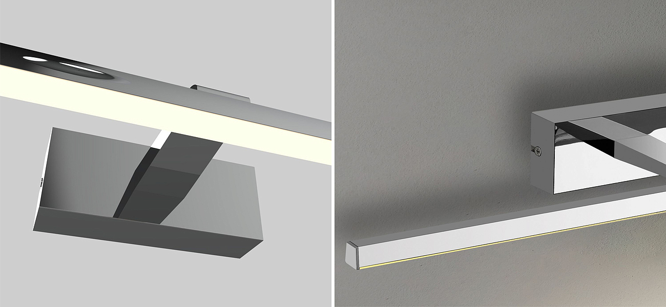 Настенная подсветка цвета хром BACKLIGHT Настенная подсветка цвета хром BACKLIGHT - Loft-Concept в Челябинске