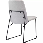 Стул мягкий светло-серый Chair Gray Runners варинант исполнения - 3 | Loft Concept в Челябинске