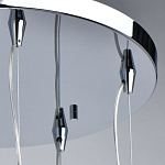 Люстра каскадная с 5-ю разноцветными стеклянными плафонами Kaleido варинант исполнения - 12 | Loft Concept в Челябинске