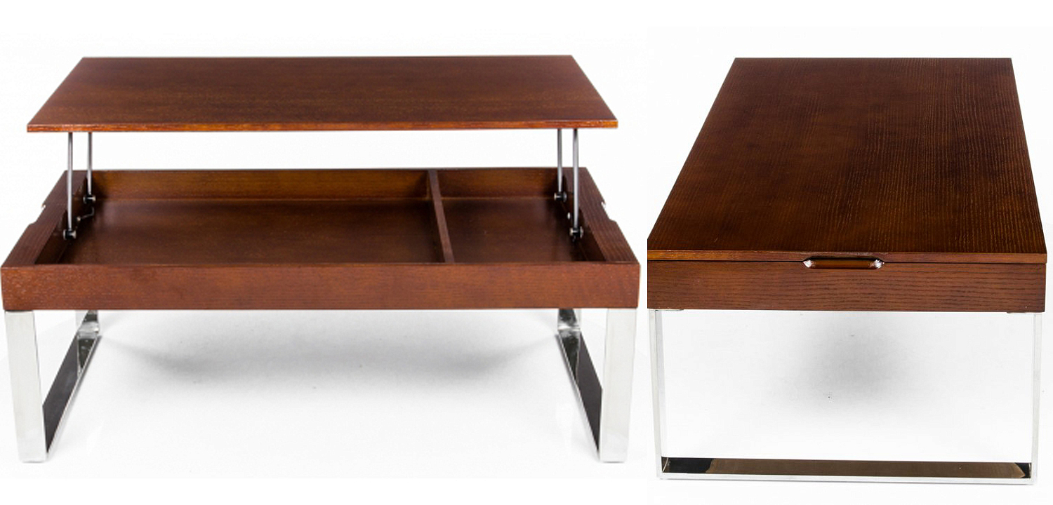 Кофейный стол Annecy Coffee Table brown Кофейный стол Annecy Coffee Table brown - Loft-Concept в Челябинске