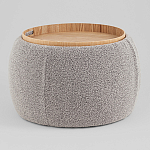 Пуф-трансформер Люкке с крышкой серый варинант исполнения - 3 | Loft Concept в Челябинске