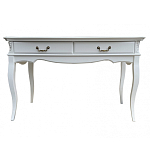 Консоль белого цвета из массива бука в стиле прованс White Provence варинант исполнения - 2 | Loft Concept в Челябинске