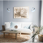 Подвесной светильник со стеклянном плафоном в форме бокала Kaleido варинант исполнения - 22 | Loft Concept в Челябинске