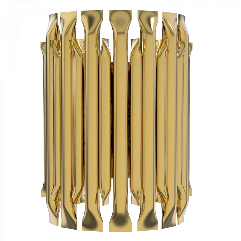 Бра MATHENY WALL LAMP by DELIGHTFULL Gold Золотой Бра MATHENY WALL LAMP by DELIGHTFULL Gold Золотой в Челябинске | Loft Concept