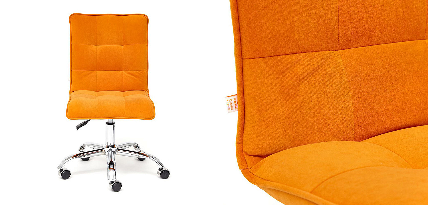 Кресло Deborah flock orange Кресло Deborah flock orange - Loft-Concept в Челябинске