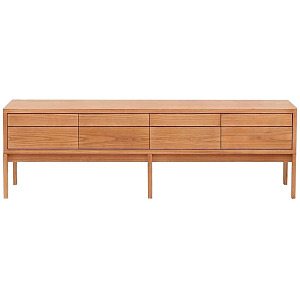 Длинная деревянная консоль с ящиками Espen Wooden Console