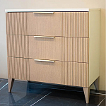 Комод коричневый с 3-мя ящиками на 4-х ножках Harper Line варинант исполнения - 3 | Loft Concept в Челябинске