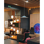 Подвесной вязаный зеленый светильник «Токио»  варинант исполнения - 2 | Loft Concept в Челябинске