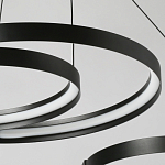 Люстра подвесная светодиодная в виде волнообразной ленты Ribbon Vortex варинант исполнения - 7 | Loft Concept в Челябинске