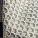 Мебельная ткань Жакард Чешуя бежевый цвет N 1050 варинант исполнения - 1 | Loft Concept в Челябинске