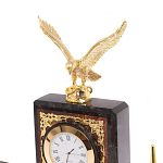 Настольный письменный набор из лемезита и змеевика с декором в виде Орла в подарочной упаковке Successful Leader варинант исполнения - 3 | Loft Concept в Челябинске