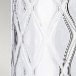 Настольная лампа с цилиндрическим абажуром и прозрачным стеклянным основанием Quintiesse варинант исполнения - 12 | Loft Concept в Челябинске