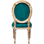 Стул из натурального бука зелёный с цветочным принтом Impressionism in Color варинант исполнения - 2 | Loft Concept в Челябинске