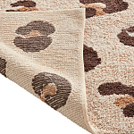 Ковер из хлопка с леопардовым принтом Soft Hugs варинант исполнения - 3 | Loft Concept в Челябинске