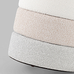 Пуф Three Colors в ткани букле из трех цветов  варинант исполнения - 5 | Loft Concept в Челябинске