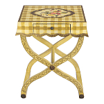 Приставной столик с ящиком в стиле ретро Vintage Rustic Tablecloth варинант исполнения - 1 | Loft Concept в Челябинске