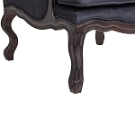Кресло George Grand Armchair black velour варинант исполнения - 5 | Loft Concept в Челябинске