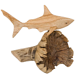 Статуэтка из дерева акула Animals of the World варинант исполнения - 2 | Loft Concept в Челябинске