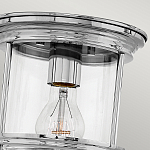 Потолочный светильник для ванных комнат с цилиндрическим стеклянным плафоном и одной лампой Hinkley варинант исполнения - 15 | Loft Concept в Челябинске