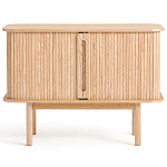 Длинный низкий буфет с 2-мя раздвижными дверцами Toinette Light Cupboard варинант исполнения - 8 | Loft Concept в Челябинске