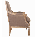 Кресло William Classical Armchair brown flax варинант исполнения - 1 | Loft Concept в Челябинске