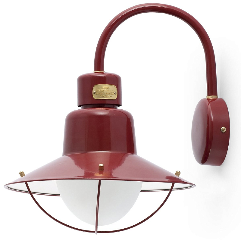 Бра Red Loft Sconce Красный Белый Бра Red Loft Sconce Красный Белый в Челябинске | Loft Concept