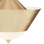 Подвесной светильник светодиодный конусообразный Сone Shaped Gold Pendant варинант исполнения - 1 | Loft Concept в Челябинске