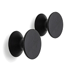 Комплект из 2-х круглых деревянных настенных крючков Bert Wall Hanger варинант исполнения - 3 | Loft Concept в Челябинске