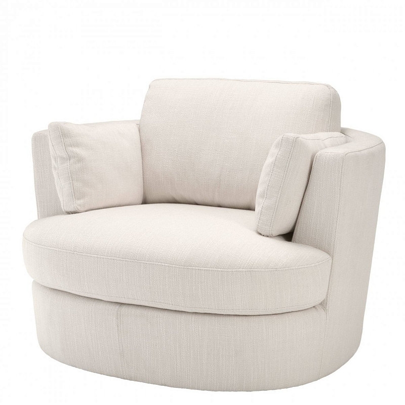 Кресло Eichholtz Chair Clarissa White Молочный Кресло Eichholtz Chair Clarissa White Молочный в Челябинске | Loft Concept