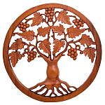 Панно из дерева Osier Panel With Trees варинант исполнения - 1 | Loft Concept в Челябинске