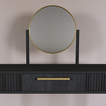 Туалетный Стол с зеркалом Primo Черный дуб варинант исполнения - 2 | Loft Concept в Челябинске