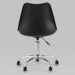 Офисный стул на металлическом основании EGGERY Black варинант исполнения - 4 | Loft Concept в Челябинске