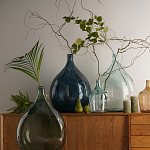 Ваза-бутыль из стекла TRANSPARENT FORMS 56 варинант исполнения - 13 | Loft Concept в Челябинске