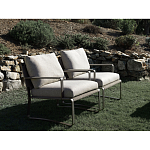 Дизайнерское уличное кресло на металлическом каркасе PHOENIX Armchair варинант исполнения - 13 | Loft Concept в Челябинске