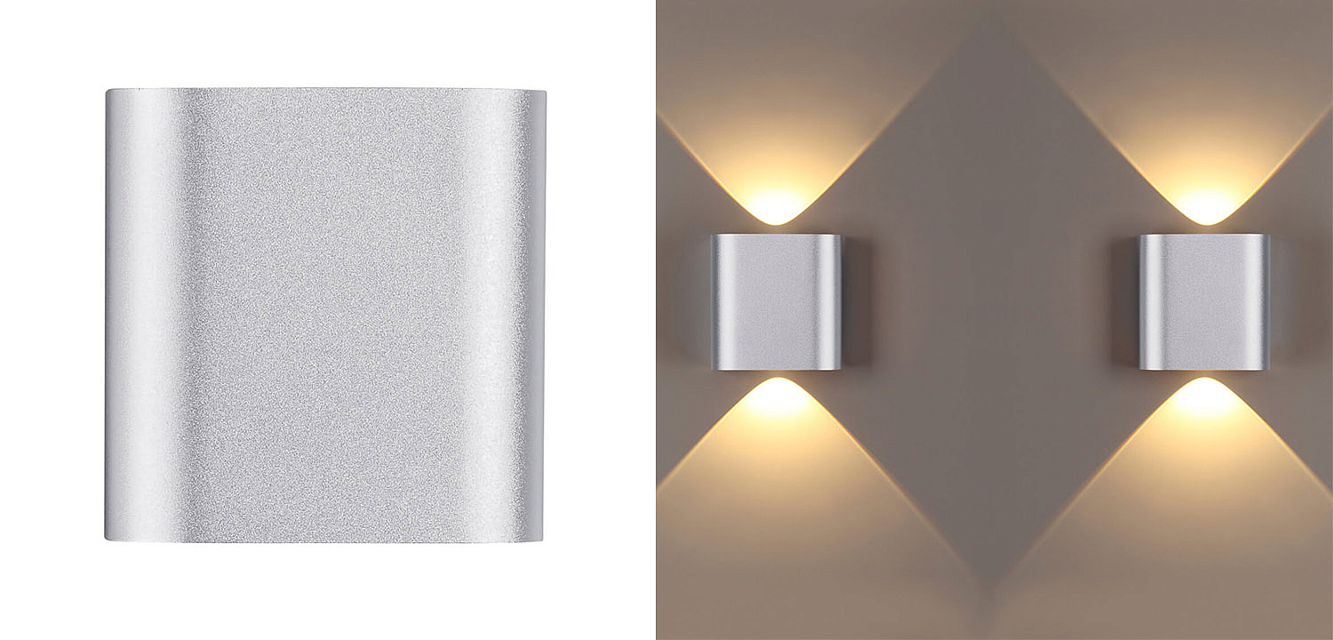 Бра Obverse Silver Square Wall lamp Бра Obverse Silver Square Wall lamp - Loft-Concept в Челябинске