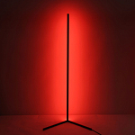 Торшер черного цвета на угловом основании Arteriors варинант исполнения - 4 | Loft Concept в Челябинске