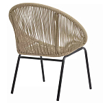 Кресло плетеное круглое Round Wicker Chair варинант исполнения - 2 | Loft Concept в Челябинске
