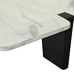 Стол журнальный низкий с фигурной столешницей Threshold варинант исполнения - 4 | Loft Concept в Челябинске