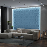 Гипсовая 3D Панель LOVE LETTERS варинант исполнения - 1 | Loft Concept в Челябинске