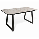 Стол обеденный раздвижной с прямоугольной бежевой столешницей Magali варинант исполнения - 2 | Loft Concept в Челябинске