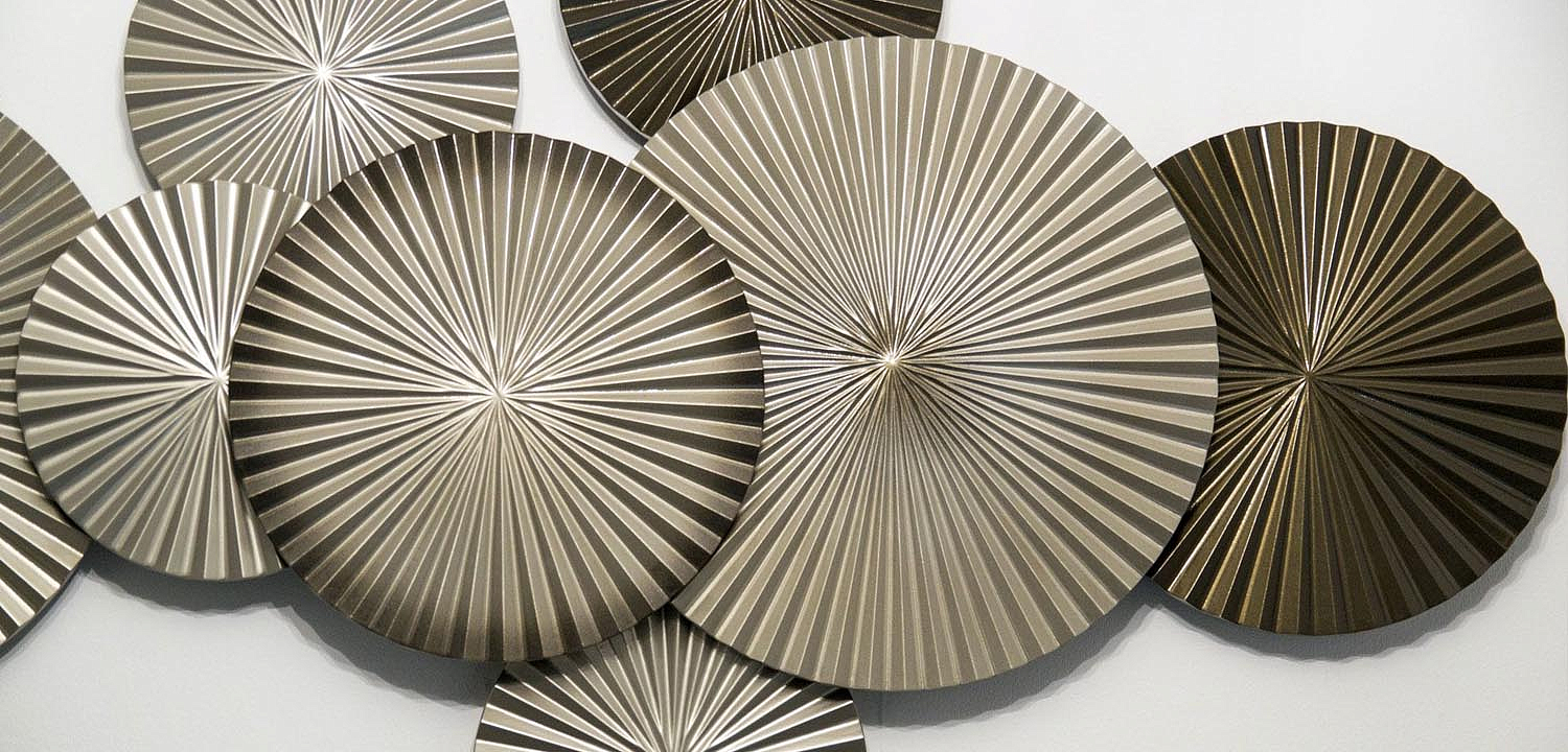 Арт-объект Apollo Champagne and Brown Wall Plaque Disc 9 Арт-объект Apollo Champagne and Brown Wall Plaque Disc 9 - Loft-Concept в Челябинске