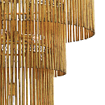 Люстра трёхъярусная золотого цвета Metal Tentacles варинант исполнения - 2 | Loft Concept в Челябинске