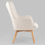 Белое кресло на ножках из массива CORDELIA варинант исполнения - 2 | Loft Concept в Челябинске