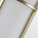 Бра с геометрическим каркасом и матовым белым цилиндрическим плафоном Feiss варинант исполнения - 4 | Loft Concept в Челябинске