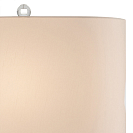 Настольная лампа разноцветная с овальным тканевым абажуром Abstraction варинант исполнения - 2 | Loft Concept в Челябинске