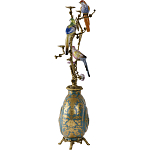 Бронзовый подсвечник Птичий рай Flora варинант исполнения - 3 | Loft Concept в Челябинске