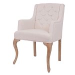 Кресло Mason Classical Armchair beige flax варинант исполнения - 3 | Loft Concept в Челябинске