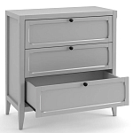 Комод с 3-мя ящиками серый Silva Grey Chest of Drawers варинант исполнения - 3 | Loft Concept в Челябинске